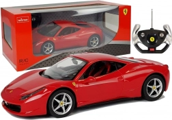R/C Auto Ferrari 458 Italia Rastar 1:14 czerwone