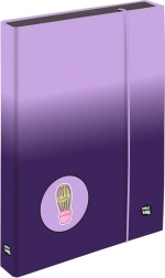 Pudełko na zeszyty A4 Jumbo OXY NEXT Ombre Purple