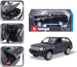 Metalowy model BBURAGO RANGE ROVER SPORT 1:18, czarny