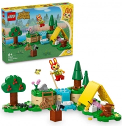 Lego Animal Crossing plenerowa zabawa z Bunnie – zestaw kempingowy dla dzieci