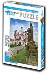 Puzzle Jablonné v Podještědí – bazylika, edycja turystyczna, 500 elementów