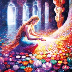 Puzzle Kwiatowy ołtarz 1023 elementy MAGNOLIA