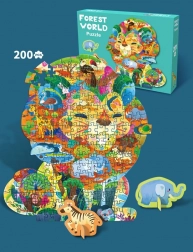 Puzzle Safari 200 elementów dla dzieci