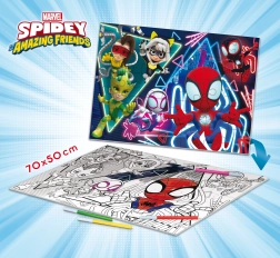 Spider-man Spidey Maxi podłogowe puzzle 70x50 cm