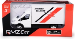 Metalowy model dostawczego FORD Transit 2018 1:43 z otwieranymi drzwiami