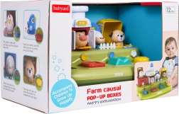 Interaktywna wyskakująca farma ze zwierzątkami dla najmłodszych