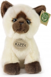Ekologiczna pluszowa kotka syjamska 18 cm