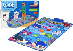 Edukacyjna mata taneczna Interaktywne dźwięki oceanu