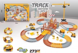 tor kolejowy z 2 mostami, 273 elementy (1 autko)