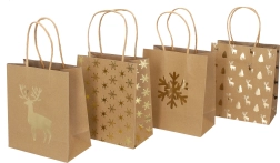 Świąteczna torebka prezentowa XS 15x17x8 cm