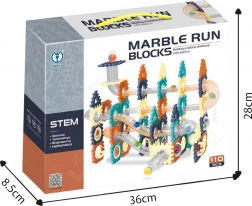 Tor kulkowy – zestaw konstrukcyjny 110 szt.