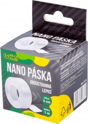 Dwustronna taśma nano 1 m × 5 cm