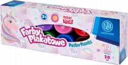 ASTRA pastelowe farby temperowe 12×20 ml – jednorożec