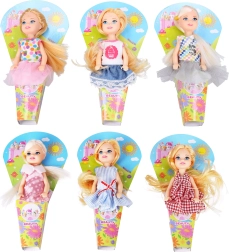 Laleczka 12 cm – miniaturowa zabawka kolekcjonerska