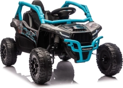 Elektryczny samochodzik KAWASAKI JS330 24V, czarno‑niebieski