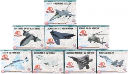 Zestaw konstrukcyjny latającego pojazdu – plastikowy samolot bez klejenia