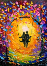 Puzzle Romantyczna miłość 1000 elementów