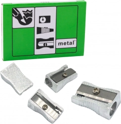 Metalowa temperówka do cienkich kredek i ołówków