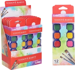 Farby akwarelowe 12 szt.