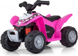 Elektryczny dziecięcy quad HONDA ATV różowy – licencowany jeździk MILLY MALLY