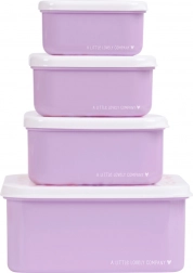 Zestaw pudełek śniadaniowych Kwiatowy ogród - A Little Lovely Company