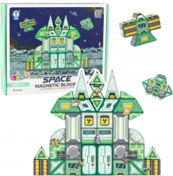 Magnetyczne klocki Stacja Kosmiczna 66 szt.