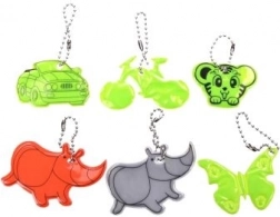 Odblaskowy brelok – mix kolorów