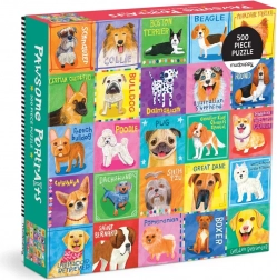 Mudpuppy puzzle Psie portrety 500 elementów