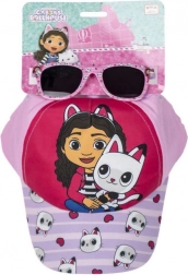 Dziecięca czapka z daszkiem z okularami Gabby's Dollhouse