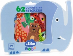 Moje pierwsze naklejki - Zwierzęta safari