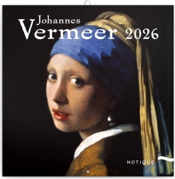 Kalendarz notatkowy Johannes Vermeer 2026