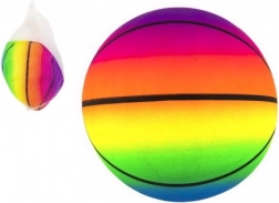 Gumowa piłka do koszykówki 23 cm w siatce