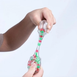 Fidget Blox Sound antystresowa kostka – zielona i czerwona