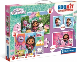 EduKit 4 w 1 Koci domek Gabi – zestaw edukacyjny dla dzieci