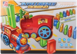 Klockowe domino – pociąg ze światłami i dźwiękami