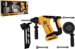 Dziecięca wiertarka udarowa z akcesoriami na baterie