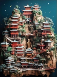 ANATOLIAN Puzzle Chiny 1000 elementów