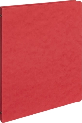 Segregator A4 z 4‑ringowym mechanizmem, czerwony