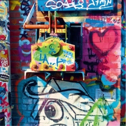 Kwadratowe puzzle CURIOSI Amsterdam – 80 elementów