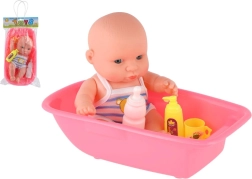 Teddies niemowlę w wanience