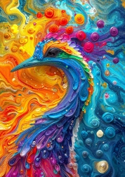 Enjoy puzzle Marmurowe pióra 1000 elementów