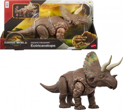 Figurka eotriceratopsa JURASSIC WORLD Rebirth Gigantic Thrashers 32 cm