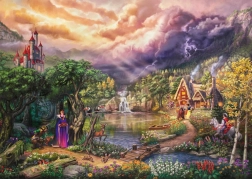 Puzzle SCHMIDT Disney: Królewna Śnieżka i Królowa 1000 elementów