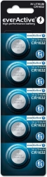 Litowe baterie EverActive CR1632 - 5 sztuk w blistrze