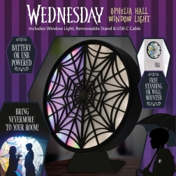 LED światło okno Środa