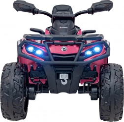 Różowy quad Can-Am Outlander ATV