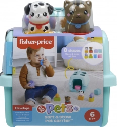 Sorter transporter FP Pets od Fisher‑Price – sortownik kształtów ze zwierzątkami