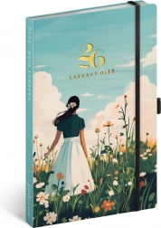 Tygodniowy kalendarz Laskavý 2026, 13 x 21 cm