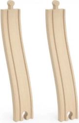 Drewniane nadjazdowe tory 2 szt.