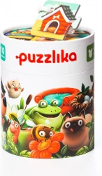 Puzzlika Mój dom – edukacyjna układanka dla dzieci, 20 elementów